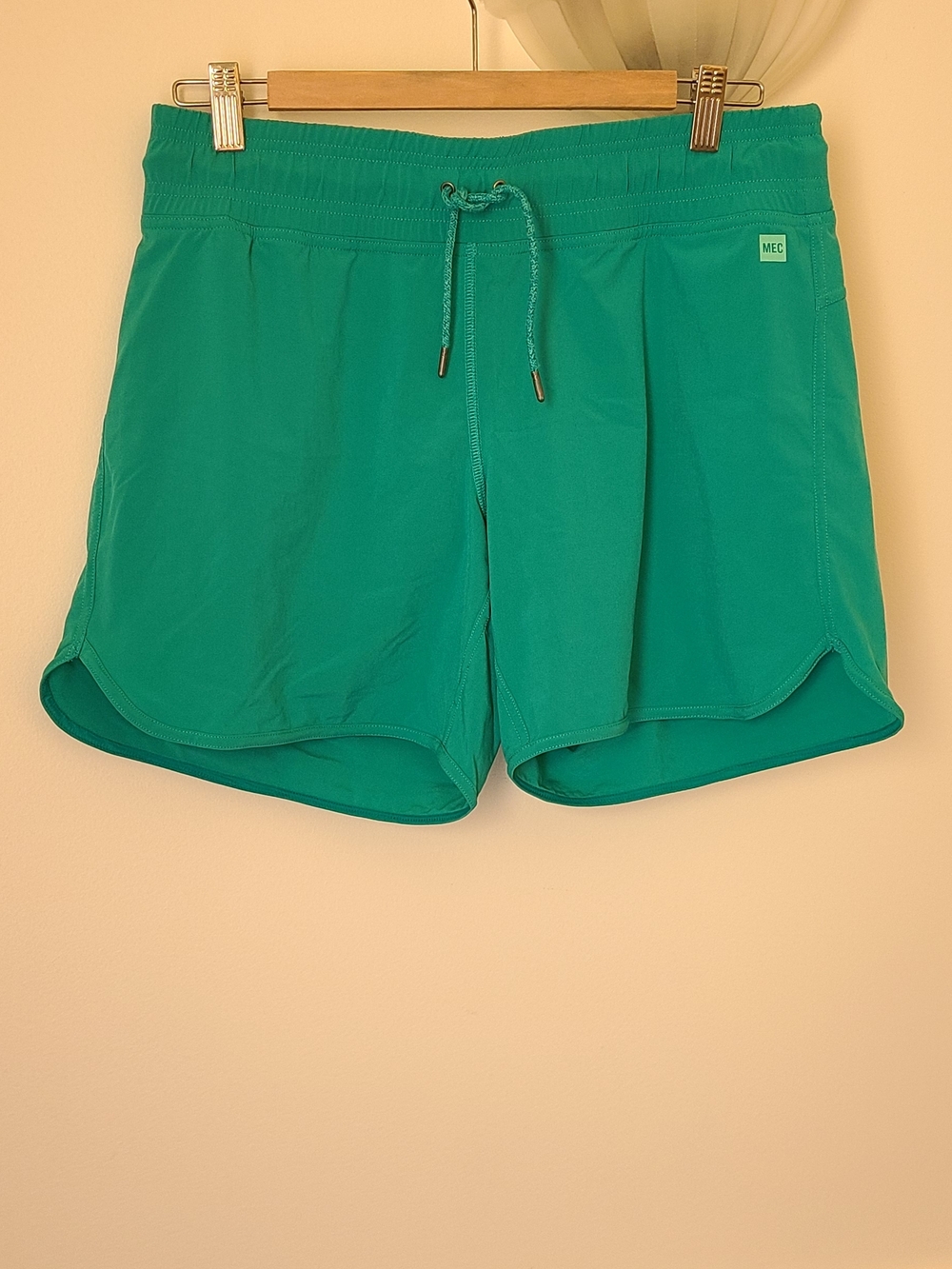 MEC Women's Teal Athletic Shorts with Drawstring